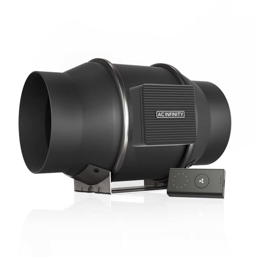 AC INFINITY CLOUDLINE PRO S6, QUIET INLINE DUCT FAN SYSTEM WITH SPEED