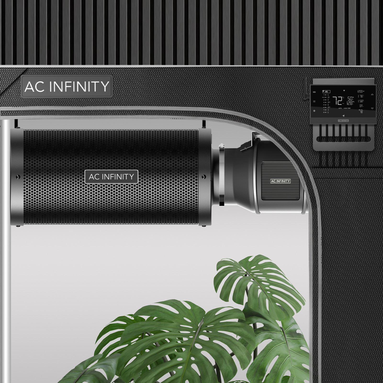 Ac Infinity Duct Carbon Filter 8" Extra Long with Australian Charcoal - Image 7
