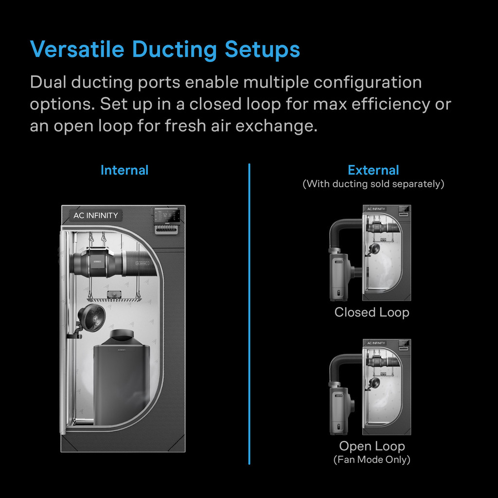 Ac Infinity - HYDRONE 7, Plant Dehumidifier with AI-Powered Humidity VPD Controller, for 4-6 Plants - Image 6