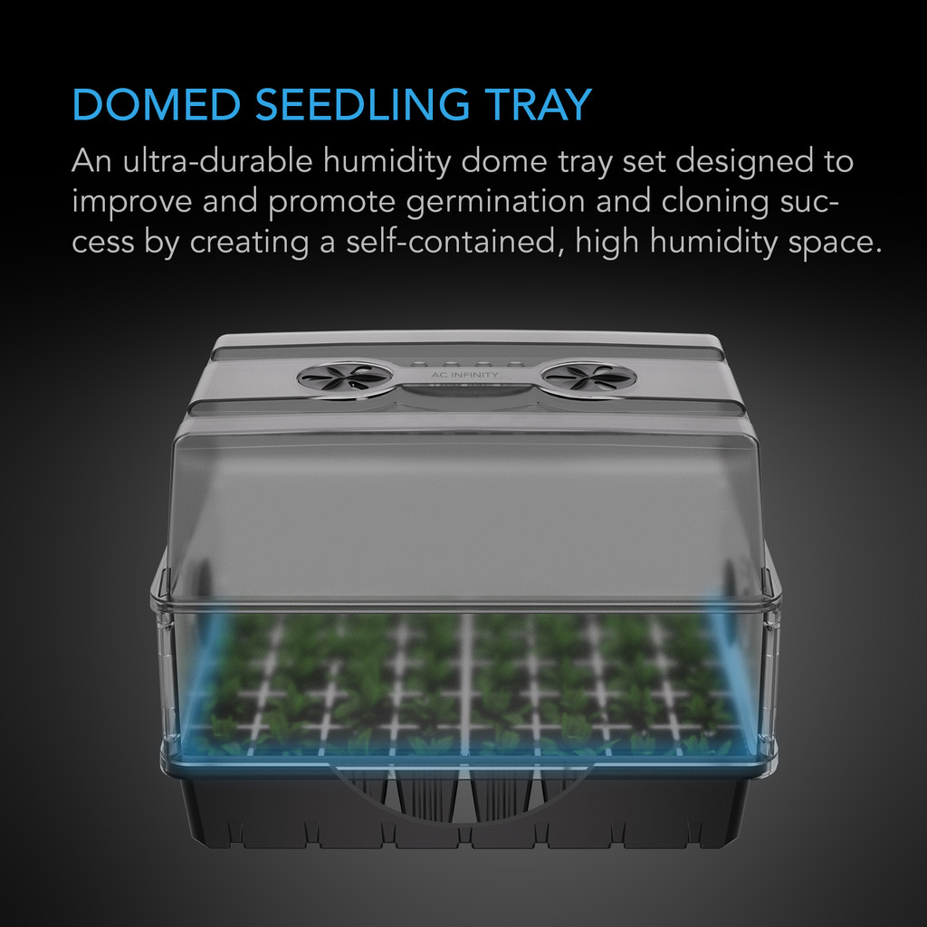 Ac Infinity Heavy-Duty Humidity Dome 5x8, Includes Height Extension Kit - Image 2